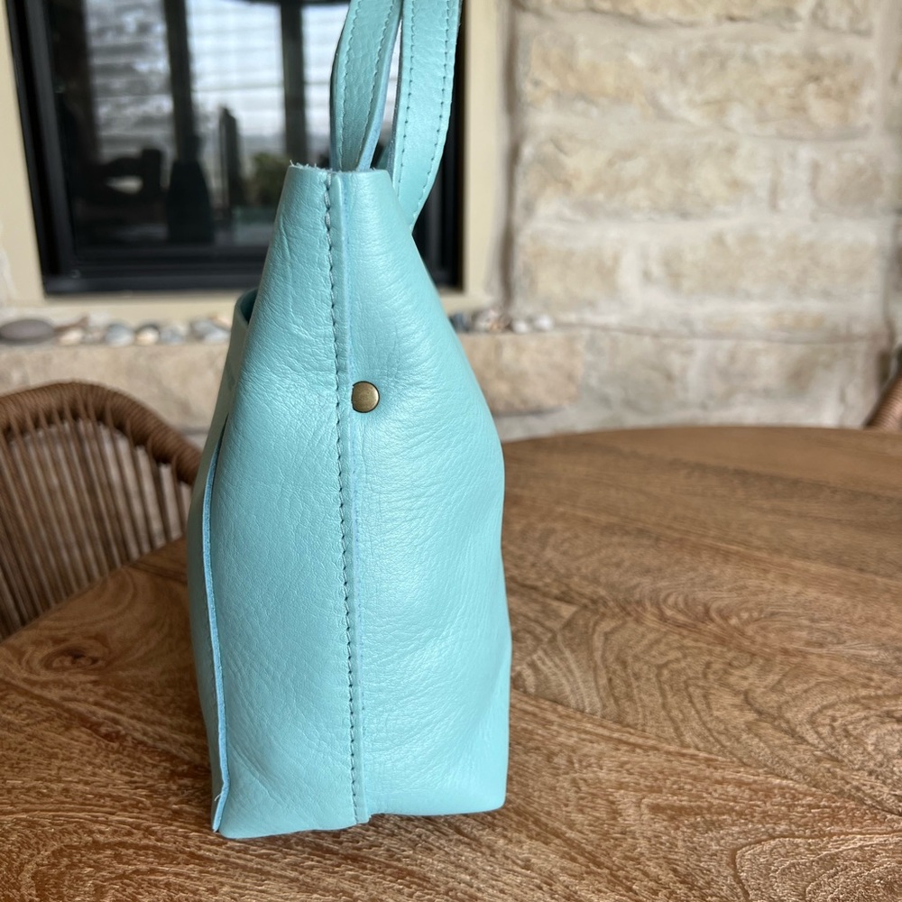 Portland Leather Cabo Mini Crossbody Tote - Picture 4 of 6